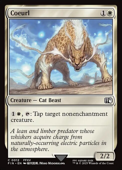 Coeurl — FIN #12 normal Magic card