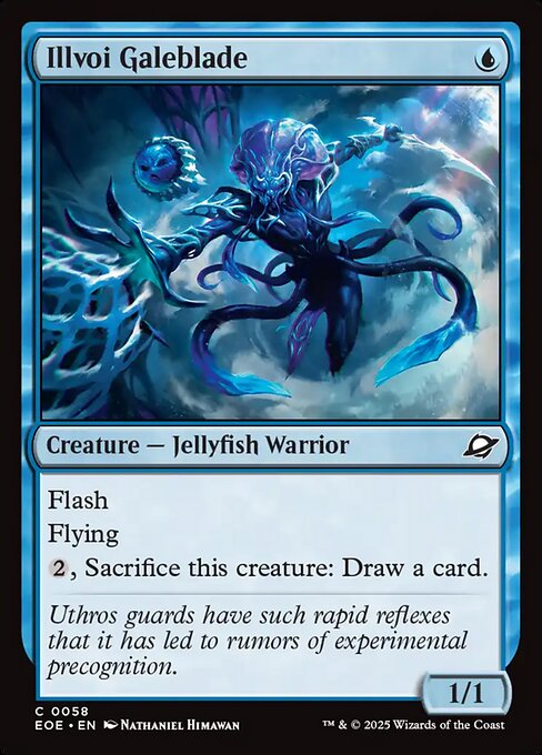 Illvoi Galeblade — EOE #58 normal Magic card