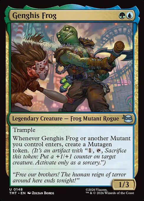 Genghis Frog — TMT #148 normal Magic card