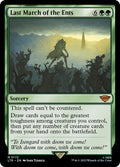Last March of the Ents — LTR #172 normal Magic card