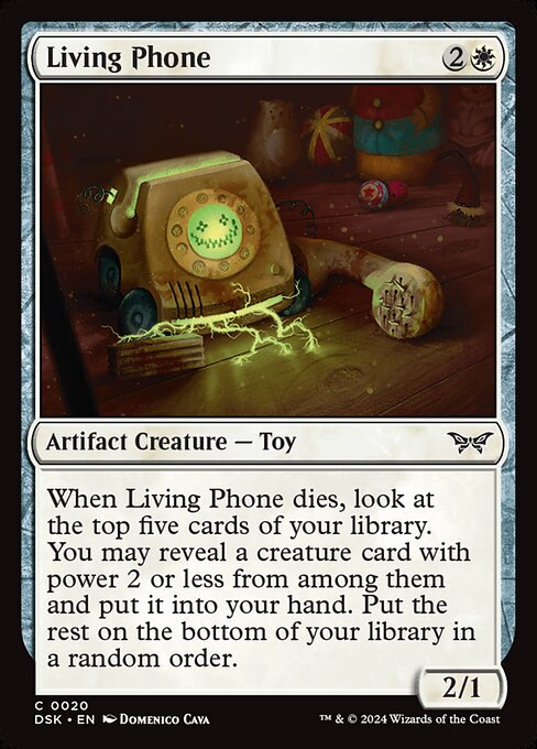 Living Phone — DSK #20 normal Magic card