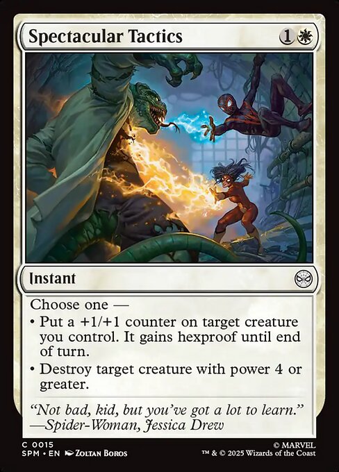 Spectacular Tactics — SPM #15 normal Magic card