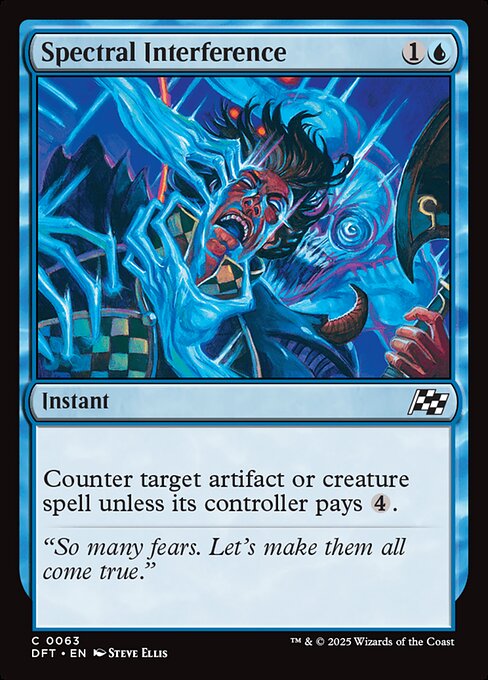 Spectral Interference — DFT #63 normal Magic card