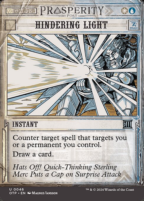 Hindering Light — OTP #46 normal Magic card