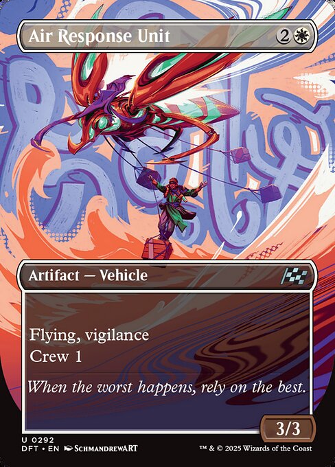 Air Response Unit — DFT #292 normal Magic card