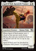 April O'Neil, Kunoichi Trainee — TMT #3 normal Magic card