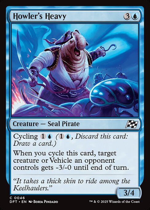 Howler's Heavy — DFT #46 normal Magic card