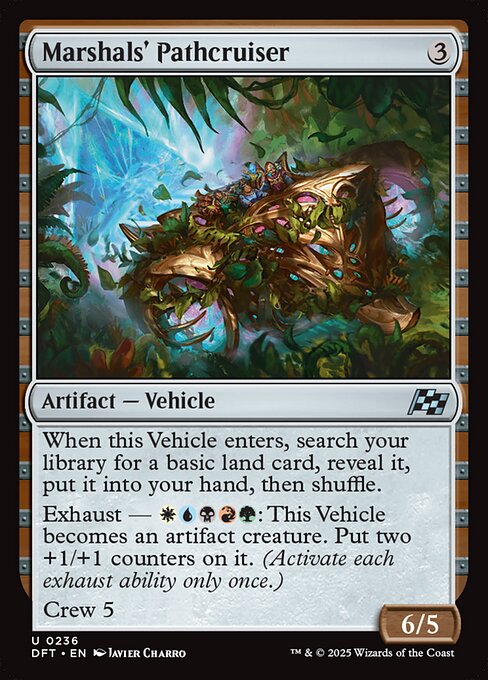 Marshals' Pathcruiser — DFT #236 normal Magic card