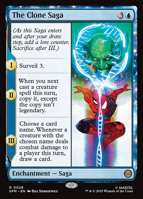 The Clone Saga — SPM #28 normal Magic card