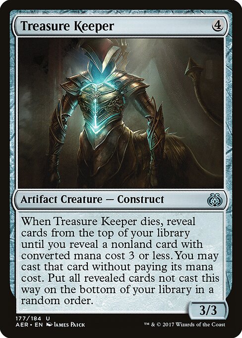 Treasure Keeper — AER #177 normal Magic card