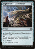 Implement of Examination — AER #156 normal Magic card