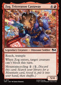 Zog, Triceraton Castaway — TMT #111 normal Magic card