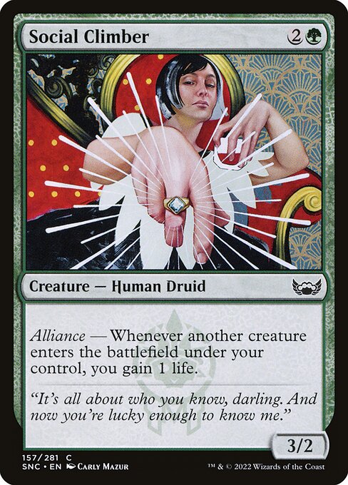 Social Climber — SNC #157 normal Magic card