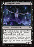 Ecstatic Awakener // Awoken Demon — INR #107 normal Magic card