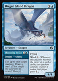 Dirgur Island Dragon // Skimming Strike — TDM #40 normal Magic card