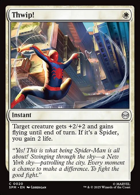 Thwip! — SPM #20 normal Magic card