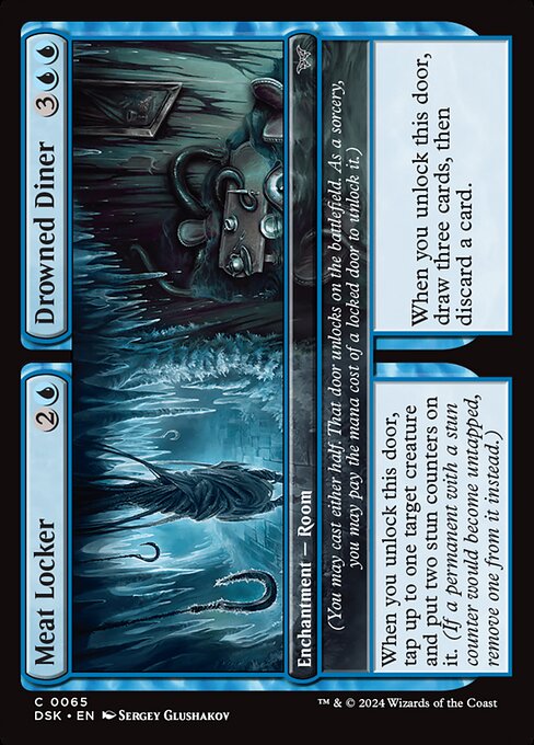 Meat Locker // Drowned Diner — DSK #65 normal Magic card