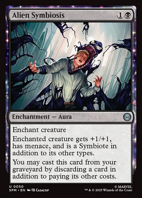 Alien Symbiosis — SPM #50 normal Magic card