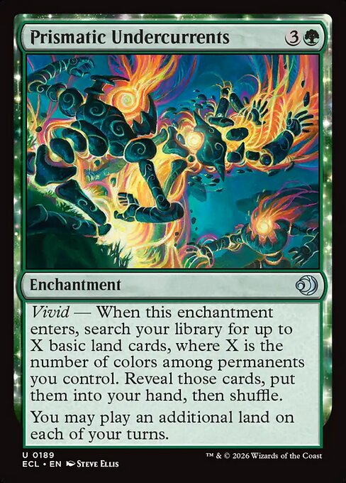 Prismatic Undercurrents — ECL #189 normal Magic card
