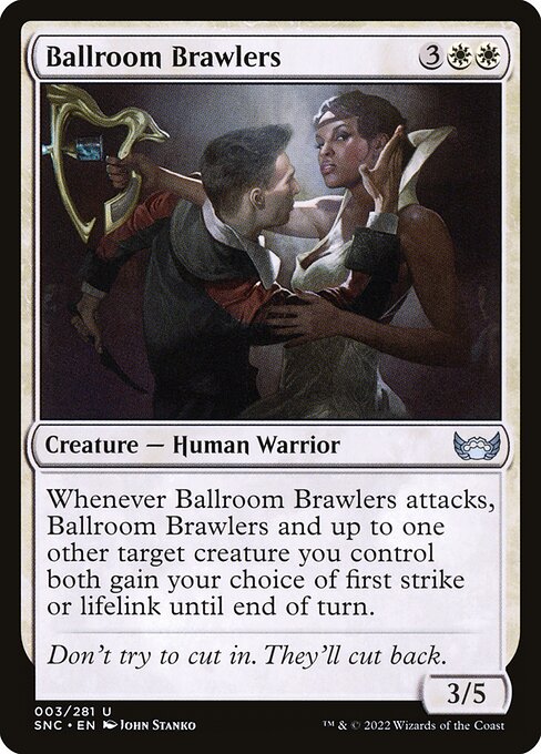 Ballroom Brawlers — SNC #3 normal Magic card