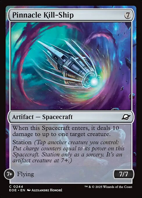 Pinnacle Kill-Ship — EOE #244 normal Magic card