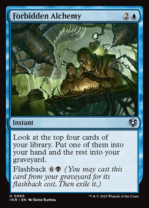 Forbidden Alchemy — INR #65 normal Magic card