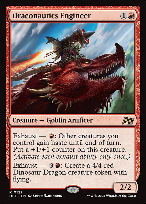 Draconautics Engineer — DFT #121 normal Magic card