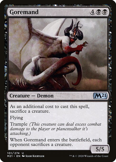 Goremand — M21 #101 normal Magic card