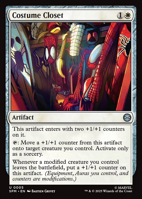 Costume Closet — SPM #5 normal Magic card