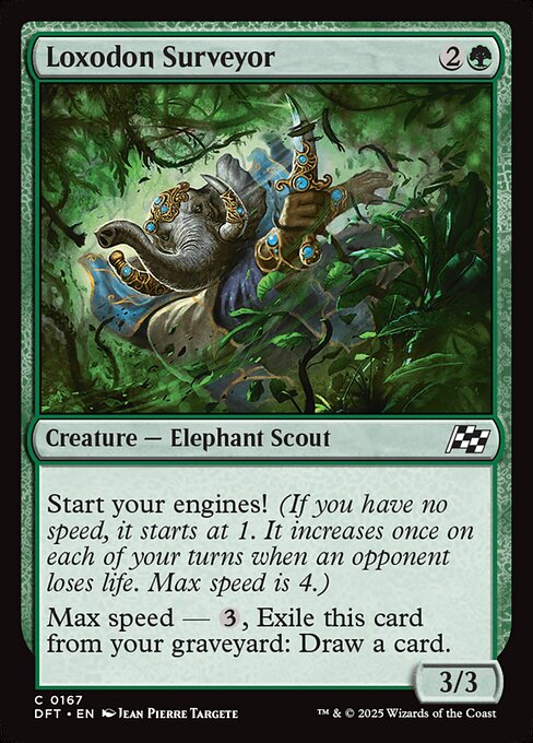 Loxodon Surveyor — DFT #167 normal Magic card