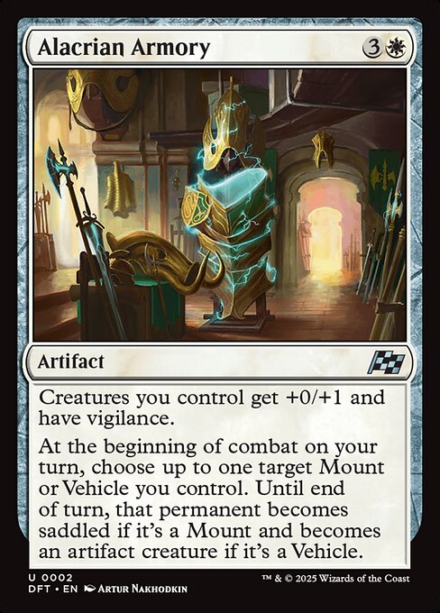 Alacrian Armory — DFT #2 normal Magic card