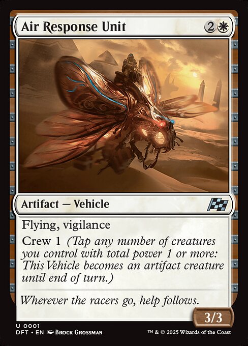 Air Response Unit — DFT #1 normal Magic card