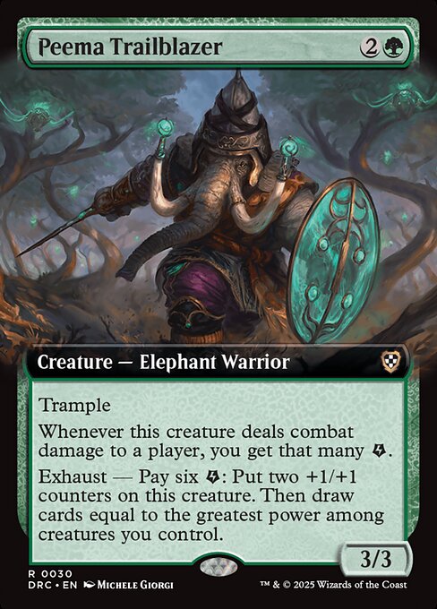 Peema Trailblazer — DRC #30 normal Magic card