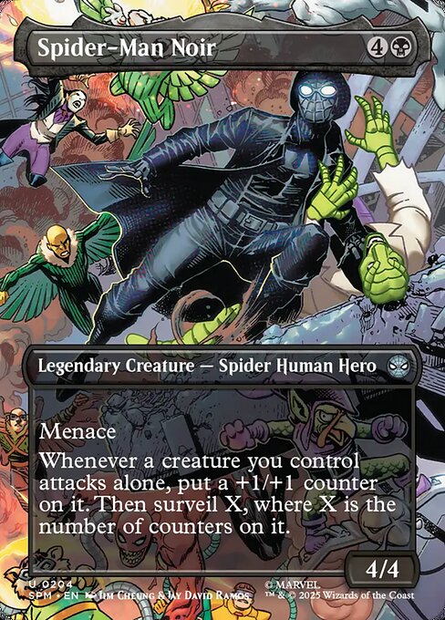 Spider-Man Noir — SPM #204 normal Magic card