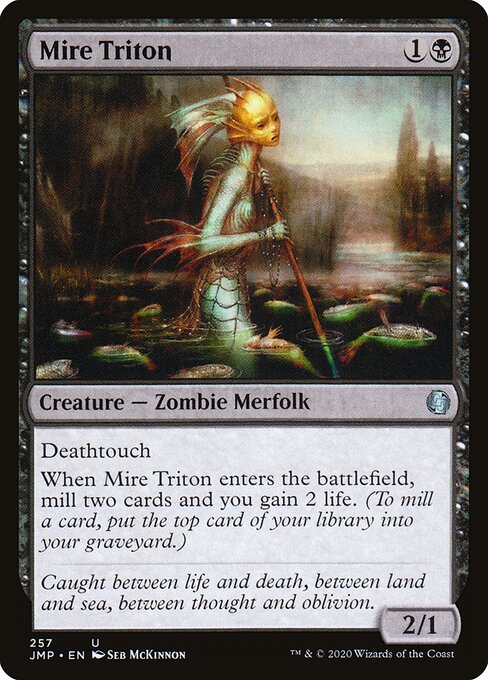 Mire Triton — JMP #257 normal Magic card