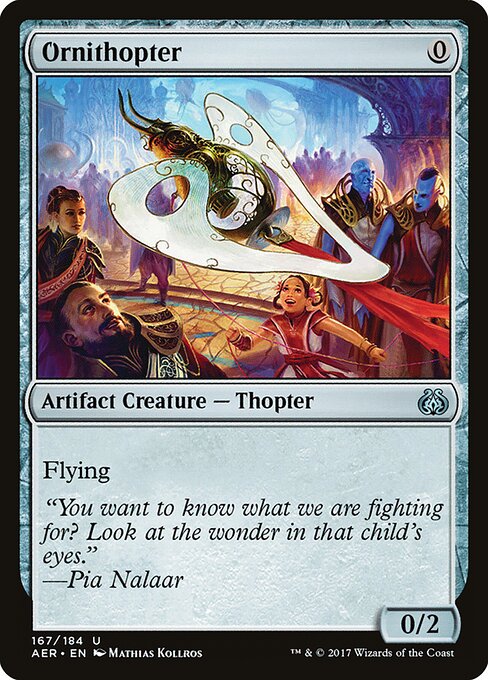 Ornithopter — AER #167 normal Magic card