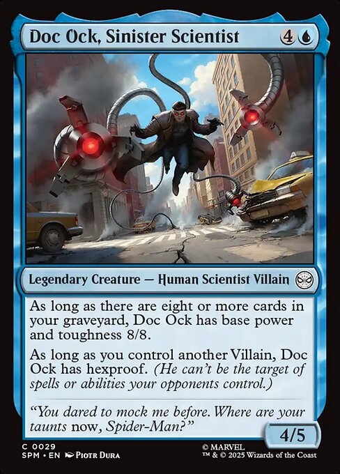 Doc Ock, Sinister Scientist — SPM #29 normal Magic card