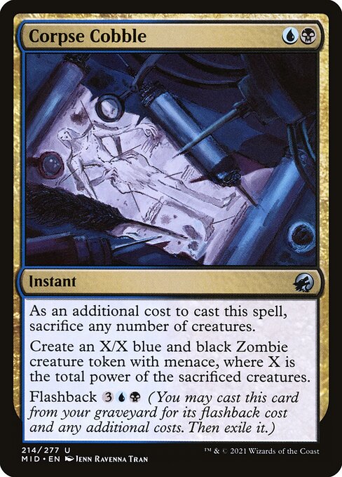 Corpse Cobble — MID #214 normal Magic card
