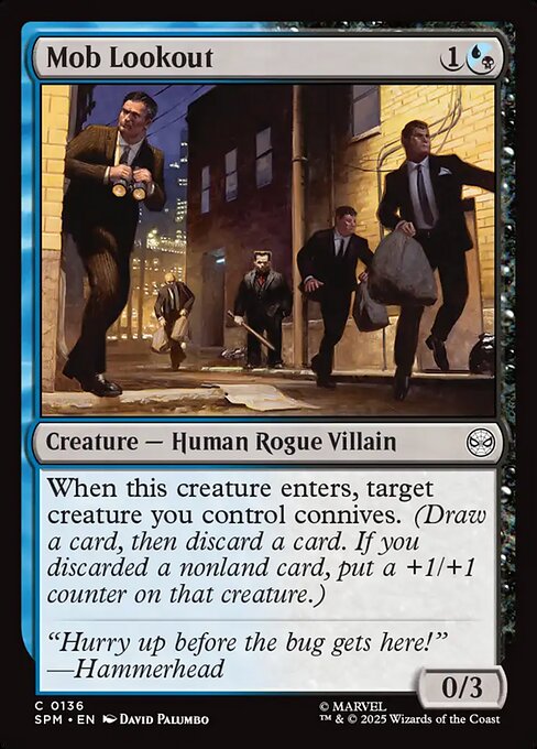 Mob Lookout — SPM #136 normal Magic card