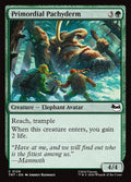 Primordial Pachyderm — TMT #129 normal Magic card