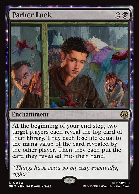 Parker Luck — SPM #60 normal Magic card