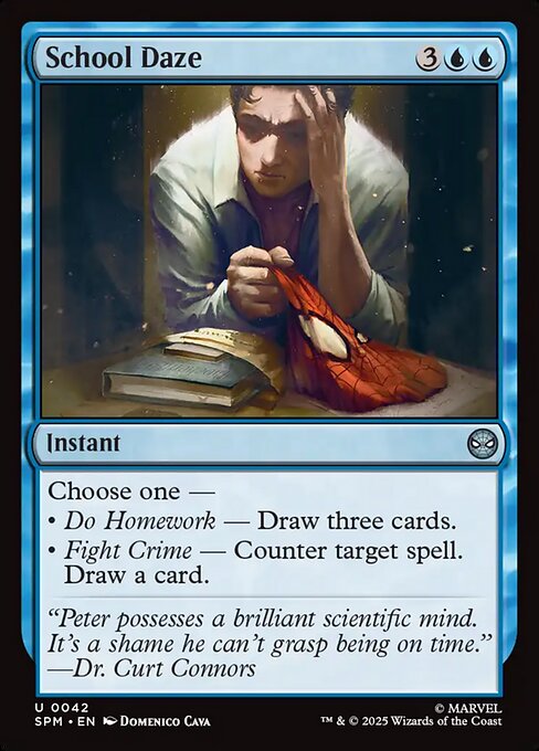 School Daze — SPM #42 normal Magic card