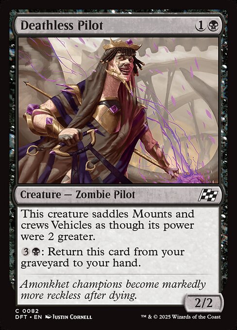 Deathless Pilot — DFT #82 normal Magic card
