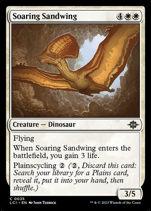 Soaring Sandwing — LCI #35 normal Magic card