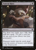 Funeral Rites — JMP #235 normal Magic card
