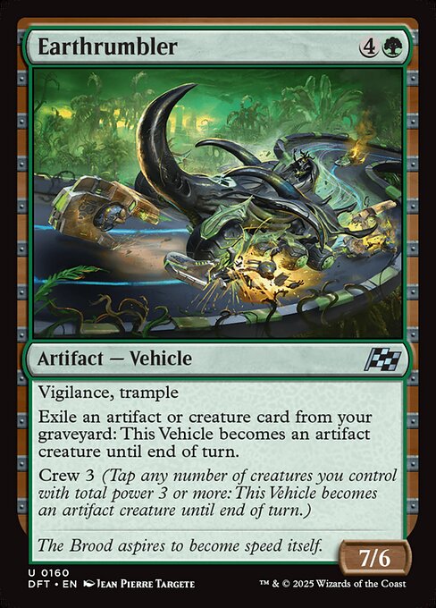 Earthrumbler — DFT #160 normal Magic card
