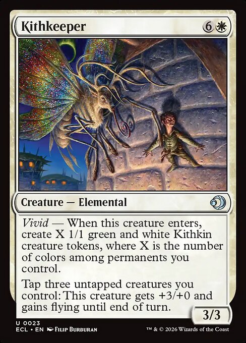 Kithkeeper — ECL #23 normal Magic card