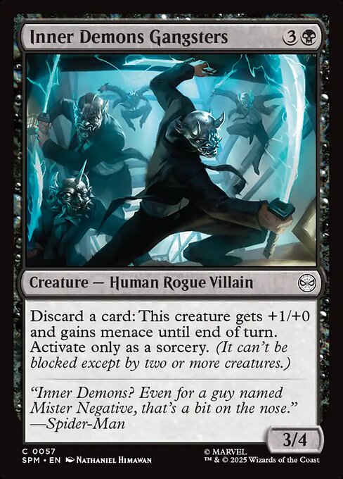 Inner Demons Gangsters — SPM #57 normal Magic card