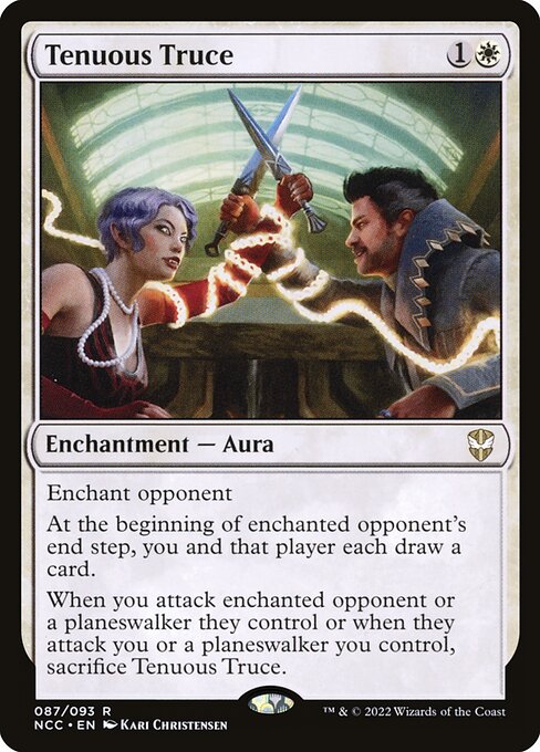 Tenuous Truce — NCC #87 normal Magic card
