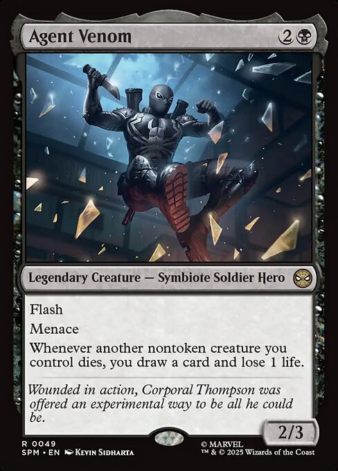 Agent Venom — SPM #49 normal Magic card